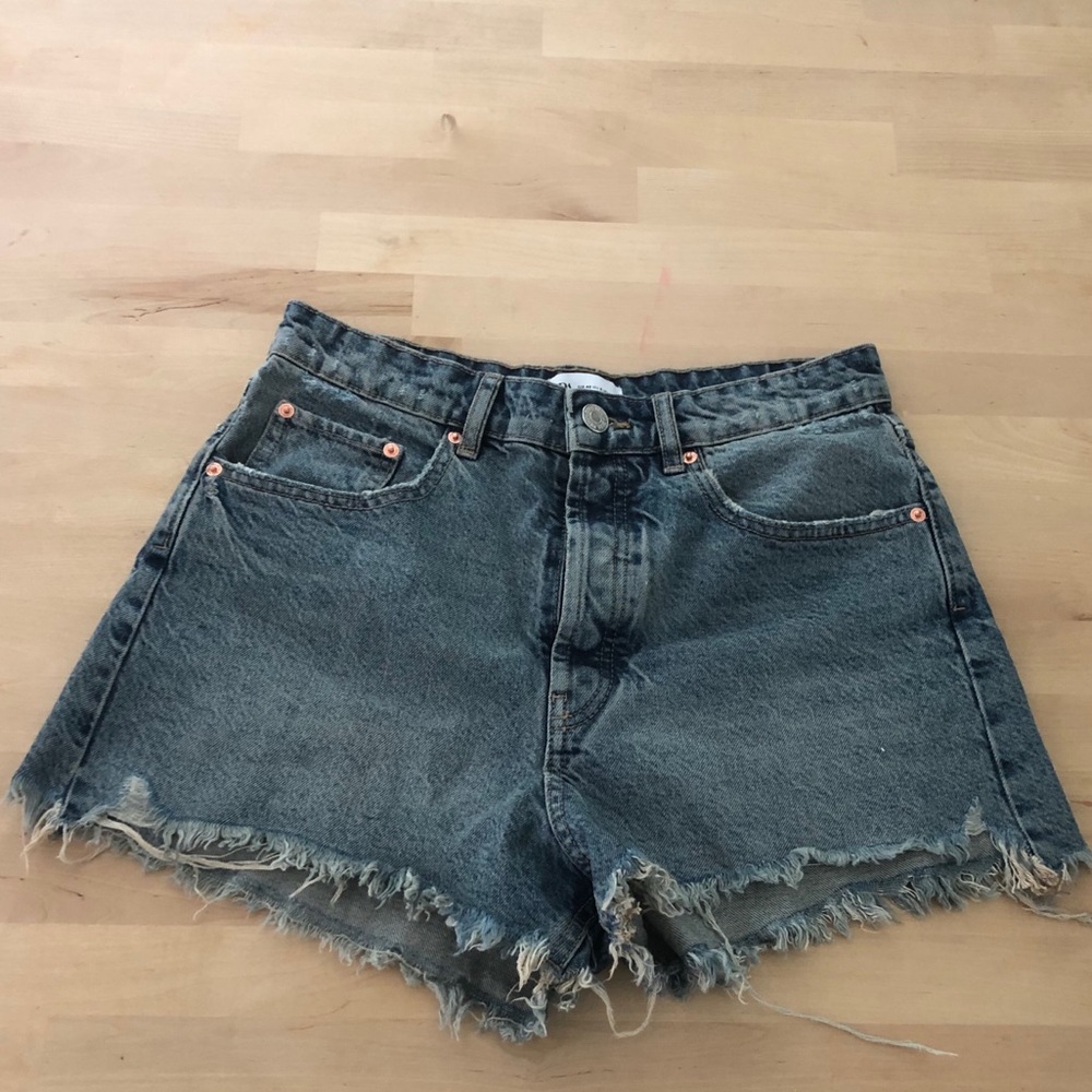 Zara denim shorts